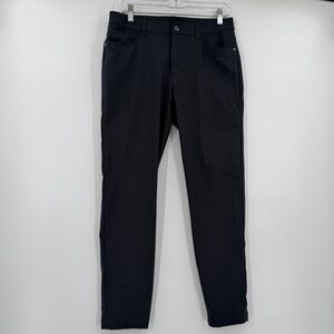 Lululemon mens abc slim pants in obsidian gray 30